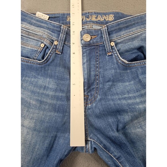 Mavi Jeans Zach Straight Leg Mens 32x31 Blue Denim Stretch Classic Wash Casual - Picture 7 of 14